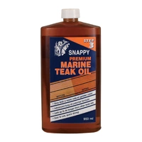 SNAPPY Premium Teakoil - 950ml Anbefalt som Flaske3 med "Teak Care Kit"